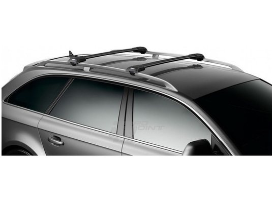 Thule Багажник WingBar Edge  для автомобиля с рейлингами (Размер - M+L) Черный Цвет